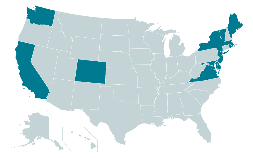 States with HFC Regulations